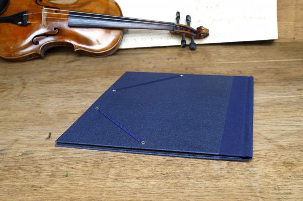 Sheet music folders for your orchestra, ensemble custom-made from German manufacture